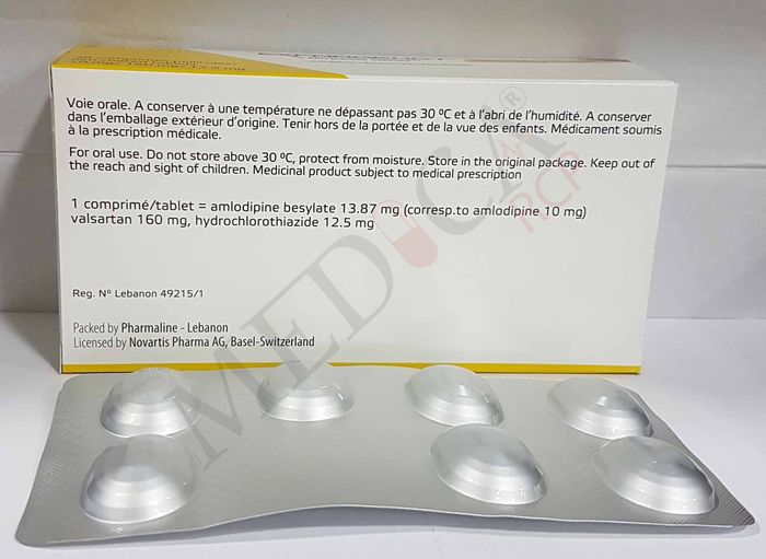 Exforge HCT 10/160/12.5mg